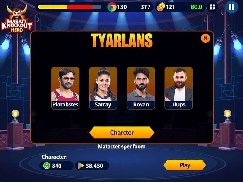 Bharat Knockout Hero tournament scene